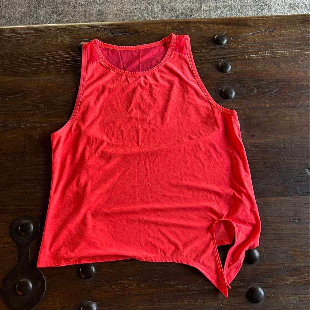 Reebok Bright Red/Orange Women's Tank Top